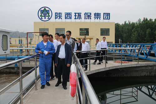 水環(huán)境公司金城污水處理廠通過最嚴(yán)格水資源管理工作考核組現(xiàn)場(chǎng)考核_ABC看圖.png